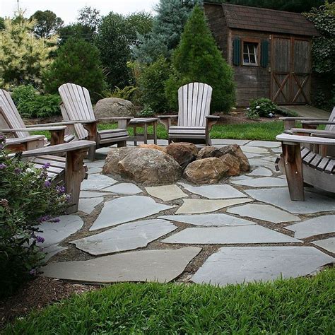 pictures of flagstone patios